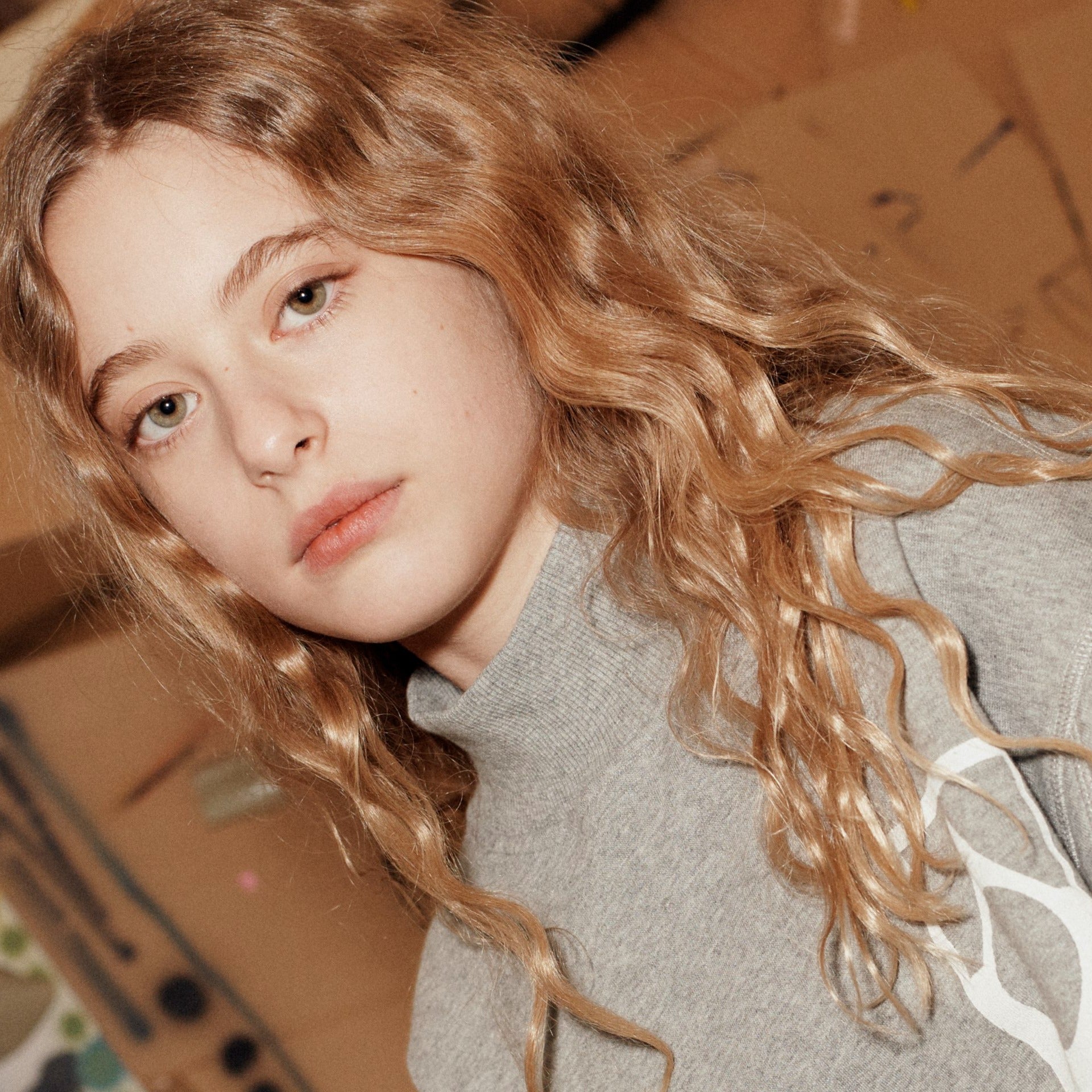 NEW Main Story UK Kid's Funnel Sweatshirt Heather Grey Marl | BIEN BIEN bienbienshop.com