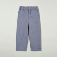 Main Story Kid's Drawstring Cotton Pant Blue Granite | BIEN BIEN bienbienshop.com