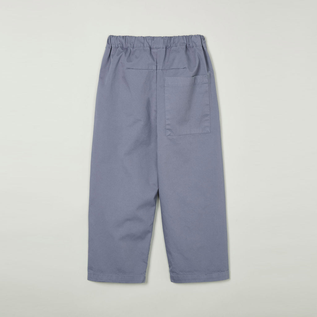 Main Story Kid's Drawstring Cotton Pant Blue Granite | BIEN BIEN bienbienshop.com