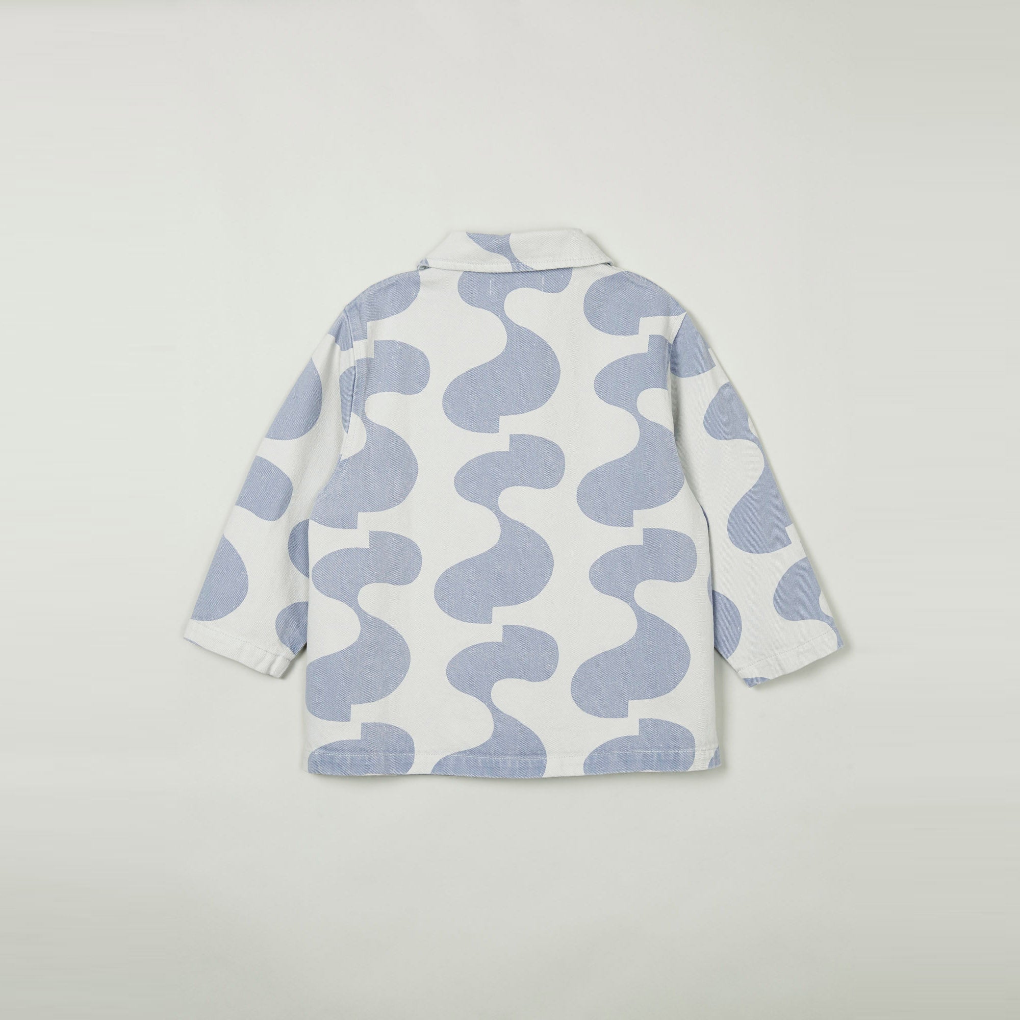Main Story Kid's Squirrel Workwear Jacket Silver Birch SSS Print | BIEN BIEN bienbienshop.com