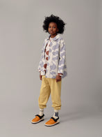 Main Story Kid's Squirrel Workwear Jacket Silver Birch SSS Print | BIEN BIEN bienbienshop.com