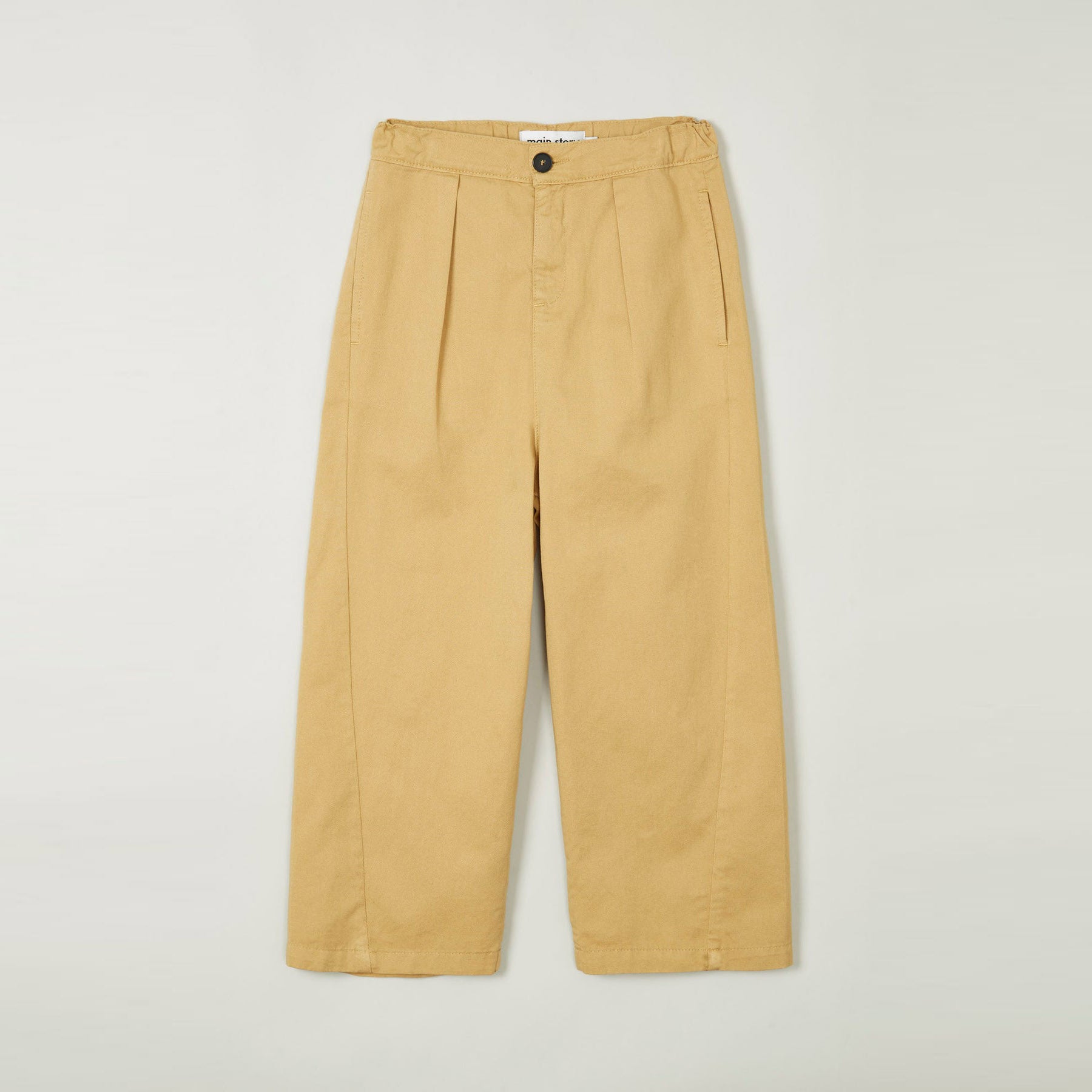 Main Story Kid's Barrel Twill Pant Sand Tan Trouser | BIEN BIEN bienbienshop.com