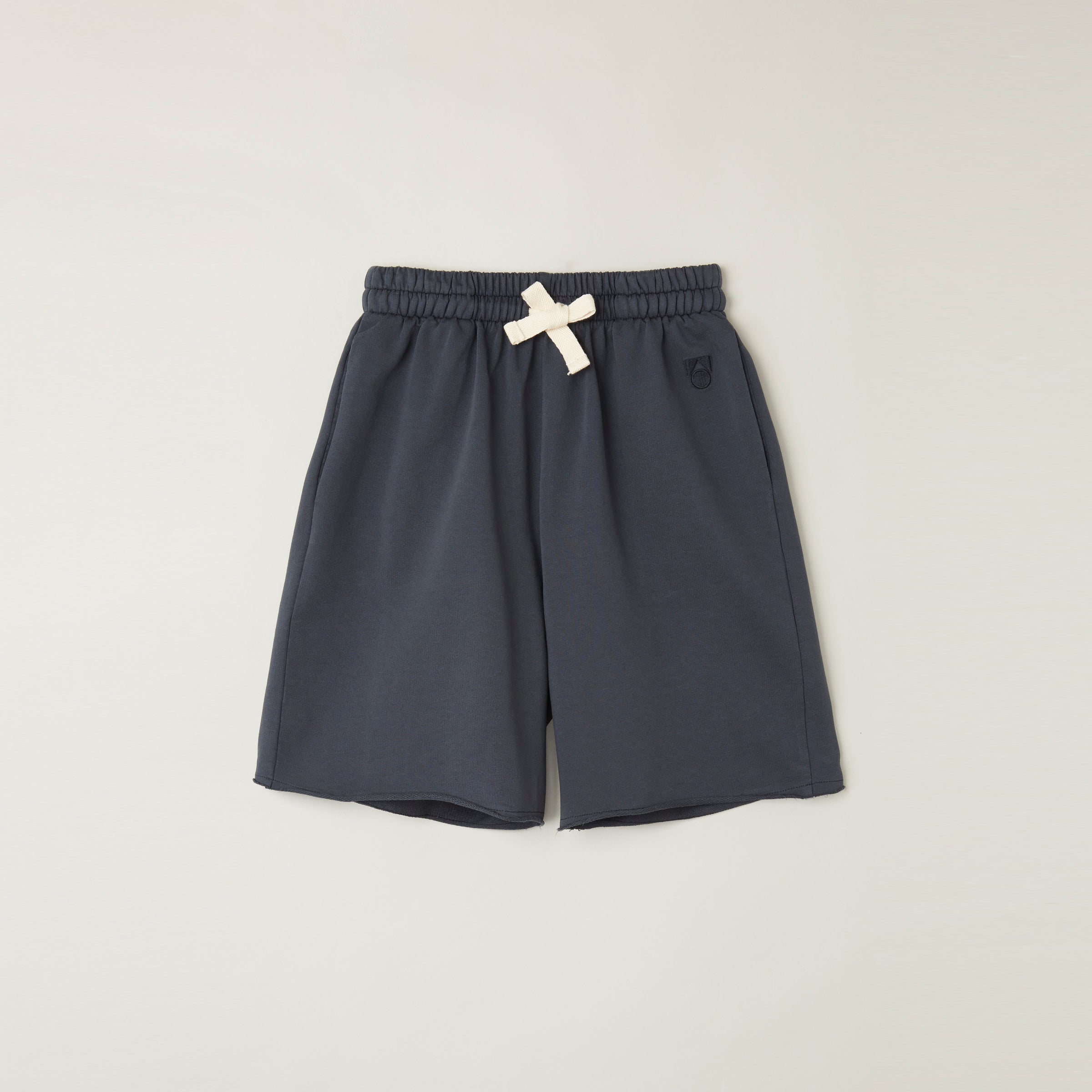 Main Story UK Kid's Cut-off Skate Short Phantom Charcoal Grey Fleece | BIEN BIEN bienbienshop.com