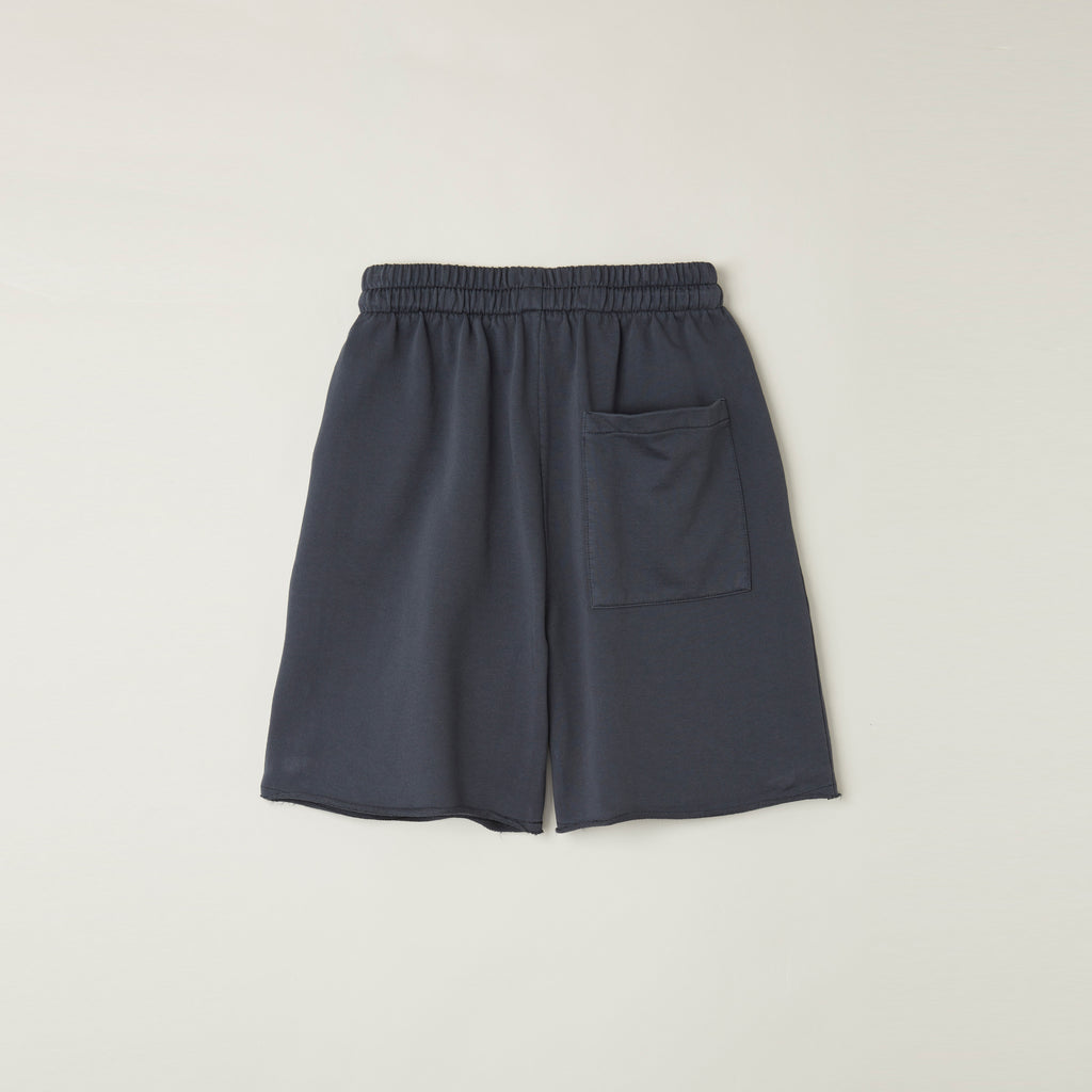 Main Story UK Kid's Cut-off Skate Short Phantom Charcoal Grey Fleece | BIEN BIEN bienbienshop.com