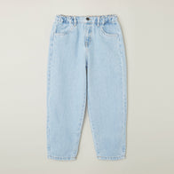 Main Story UK Kid's Tapered Pull-On Waist Jean Ice Blue Denim Light Wash | BIEN BIEN bienbienshop.com