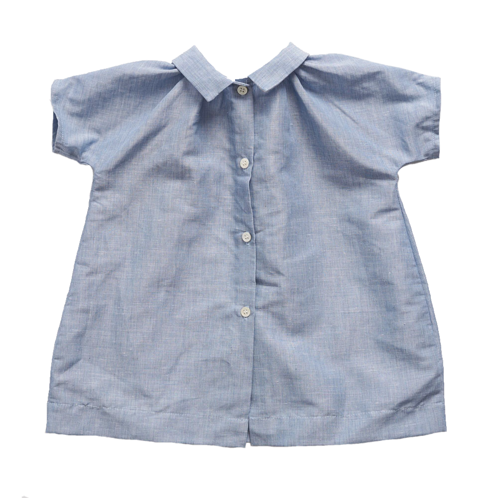 Makié Denise Baby Girl Dress in Light Blue | BIEN BIEN