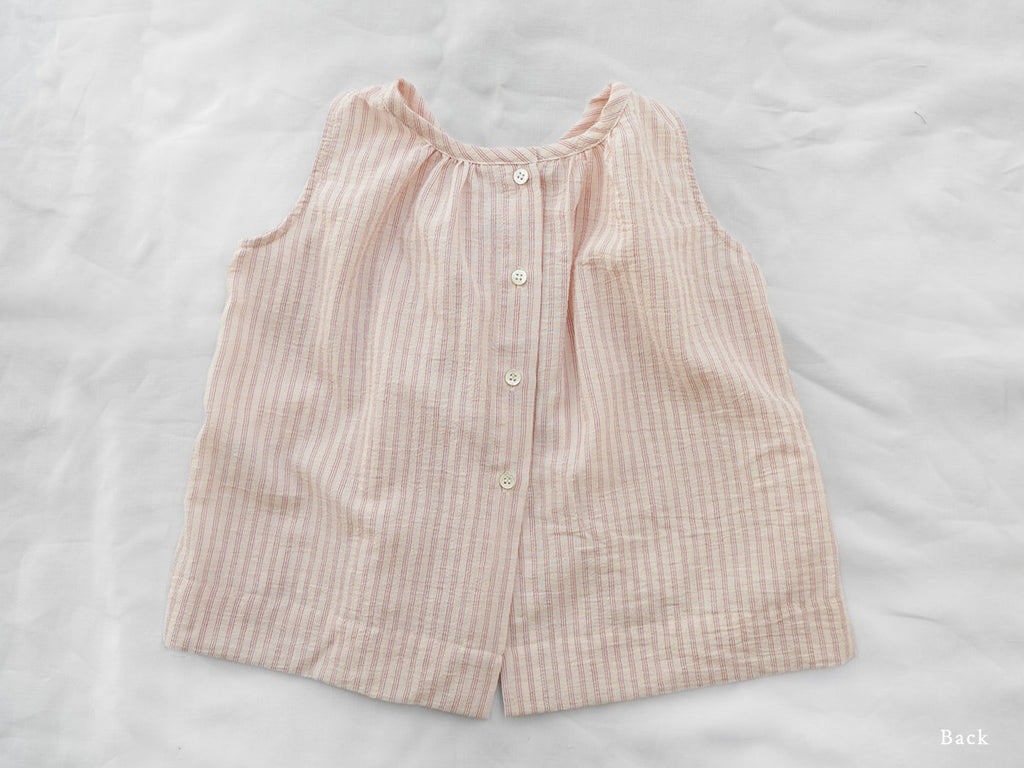 Makié Skylar Baby & Kid's Camisole Red Pinstripe | BIEN BIEN www.bienbienshop.com