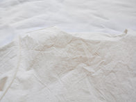 Makié Bee Kid's Dress with Pleats Cream Crinkled Cotton | BIEN BIEN www.bienbienshop.com