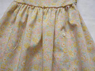 Makié Trish Baby & Kid's Dress Yellow/Pink Flower Cotton | BIEN BIEN www.bienbienshop.com