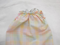 Makié Celina Baby Balloon Romper Rainbow Check Cotton | BIEN BIEN www.bienbienshop.com