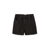 Main Story Kid's Organic Cotton Denim Short Black New | BIEN BIEN bienbienshop.com