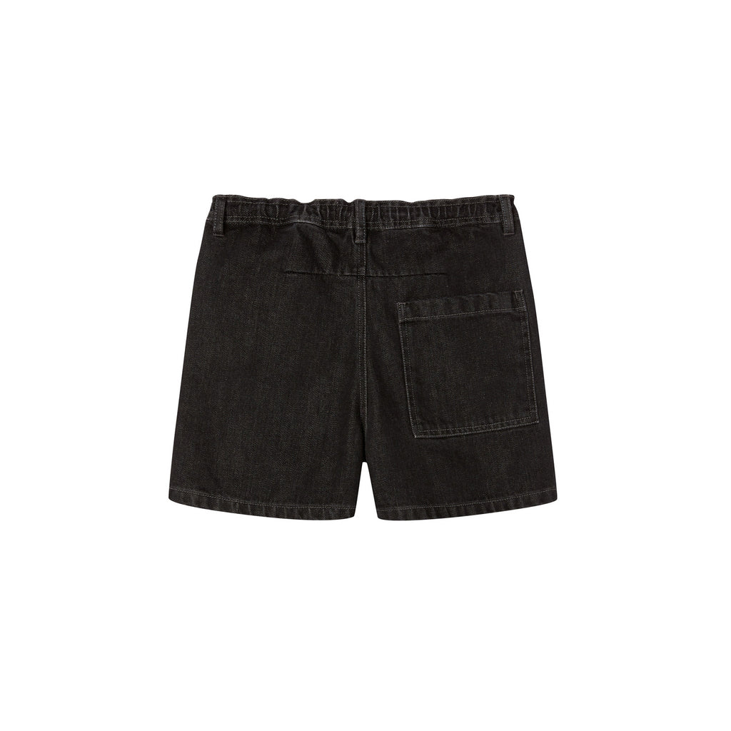 Main Story Kid's Organic Cotton Denim Short Black New | BIEN BIEN bienbienshop.com