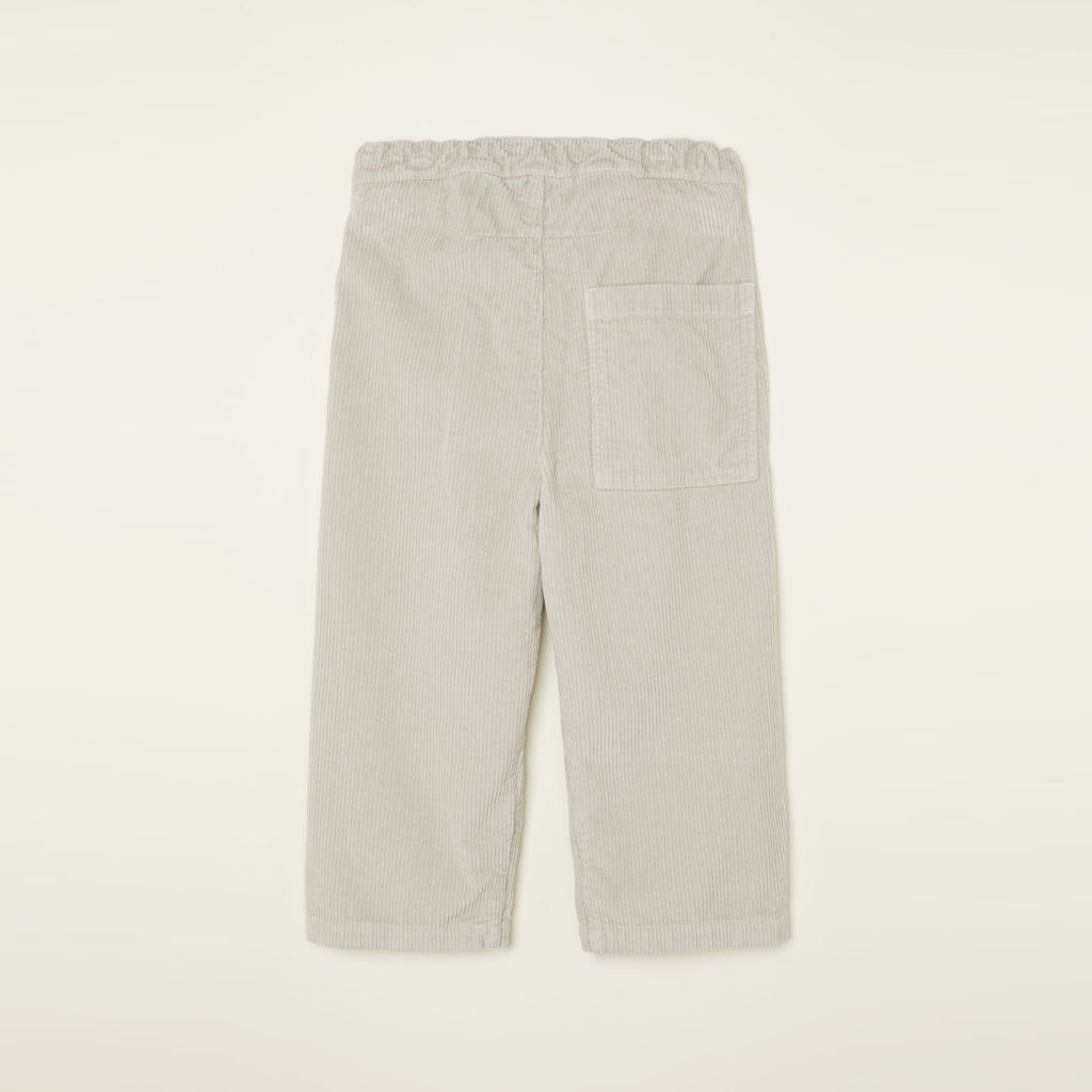 NEW Main Story UK Kids Corduroy Barrel Pant Silver Birch | BIEN BIEN bienbienshop.com