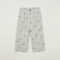 NEW Main Story Kid's Barrel Trouser Silver Birch Dot Pant | BIEN BIEN bienbienshop.com