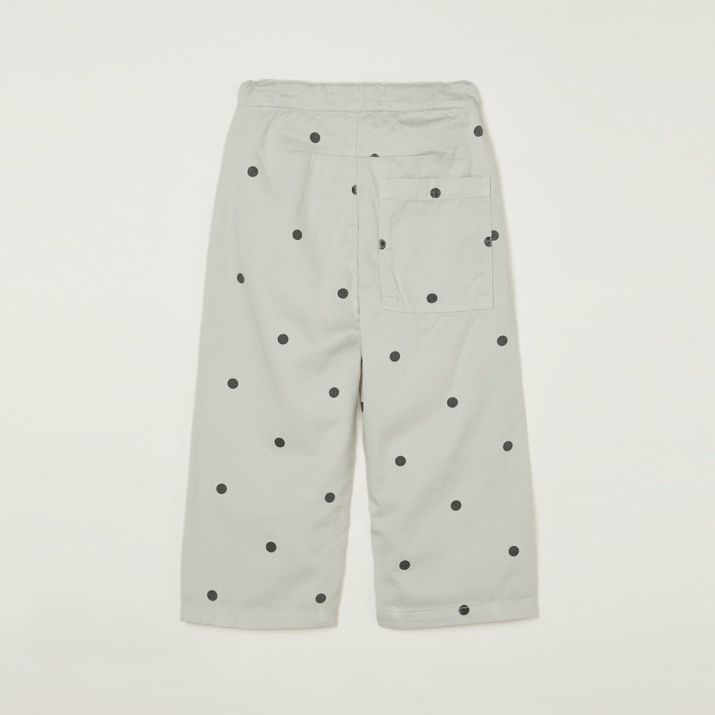 NEW Main Story Kid's Barrel Trouser Silver Birch Dot Pant | BIEN BIEN bienbienshop.com