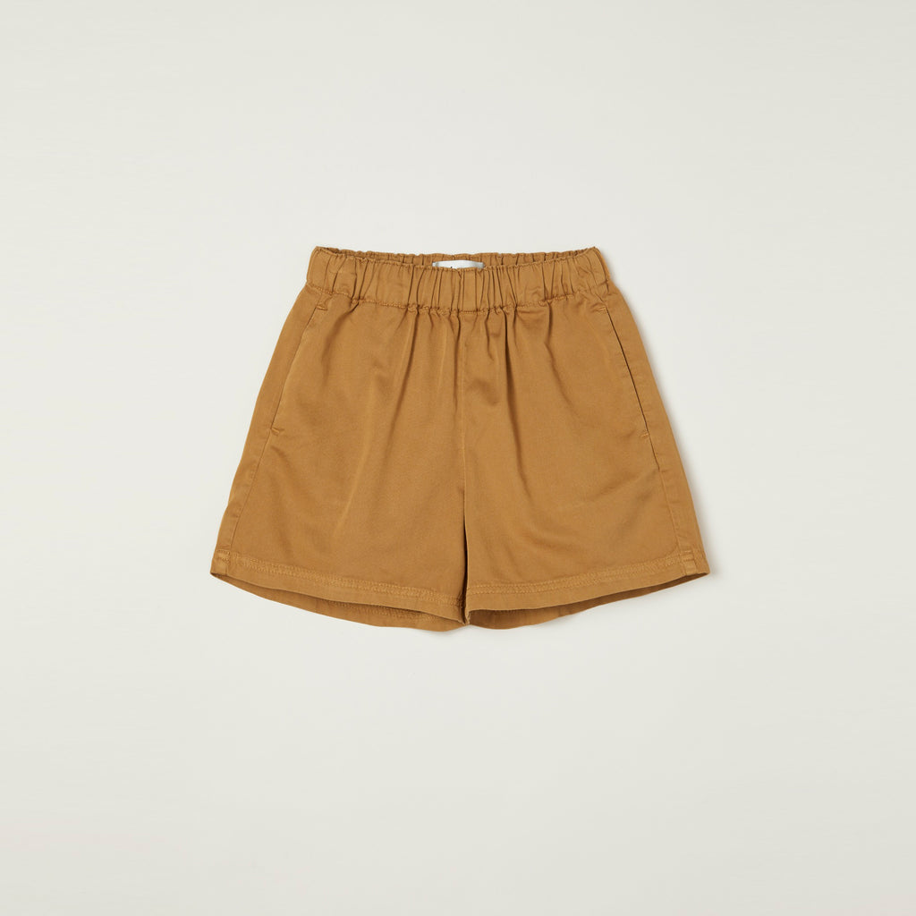 NEW Main Story Kid's Woven Shorts Doe Brown Tan | BIEN BIEN bienbienshop.com