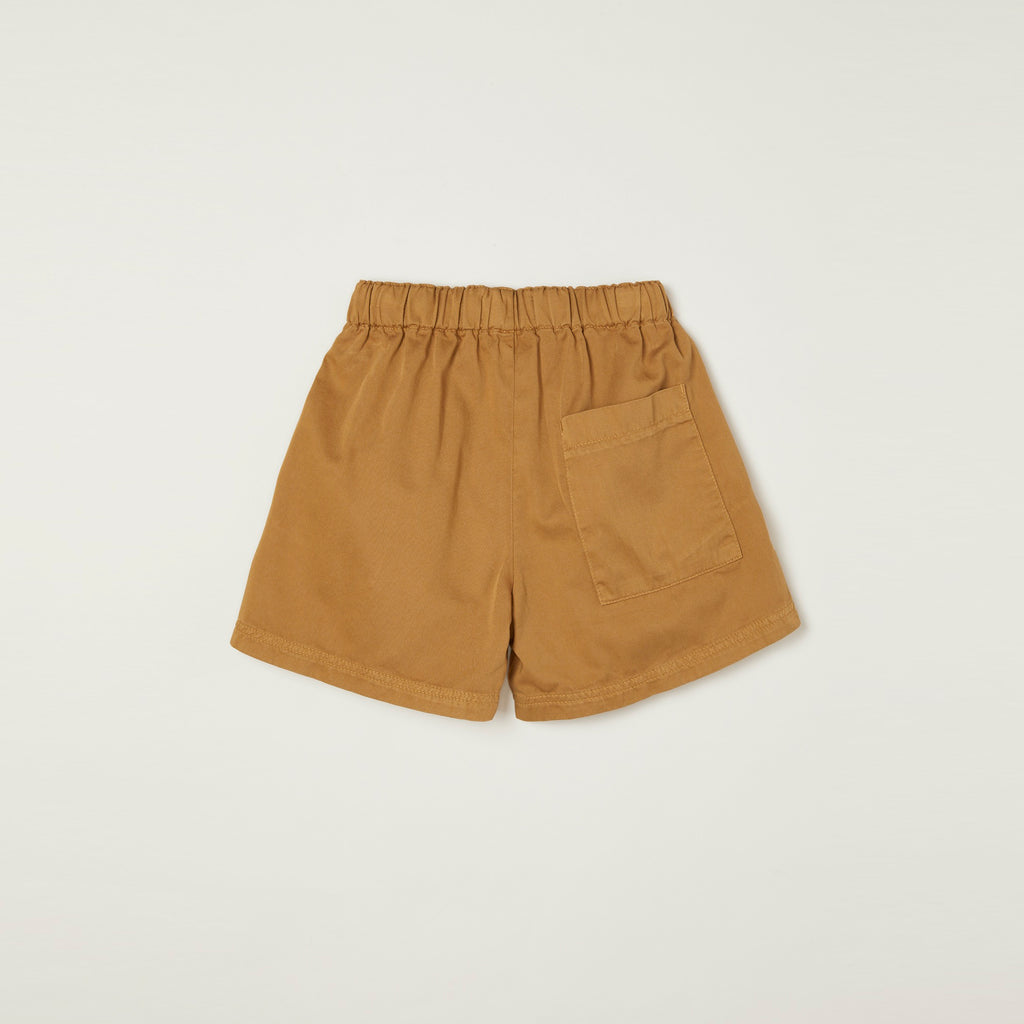 NEW Main Story Kid's Woven Shorts Doe Brown Tan | BIEN BIEN bienbienshop.com