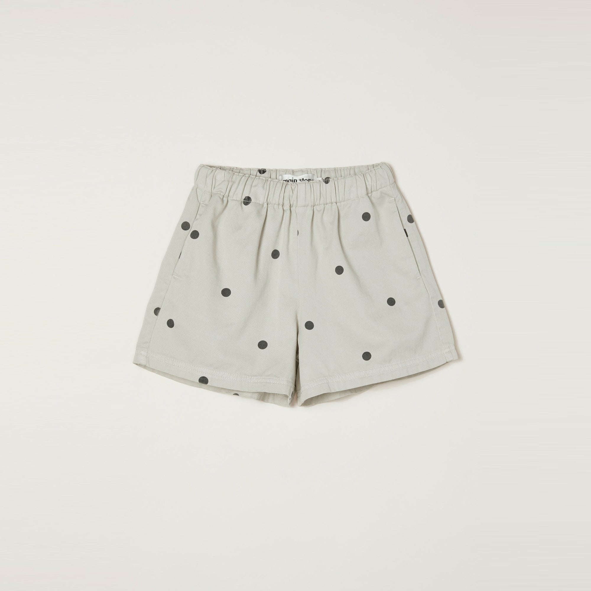 NEW Main Story Kid's Woven Shorts Silver Birch Dot Print | BIEN BIEN bienbienshop.com