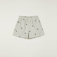 NEW Main Story Kid's Woven Shorts Silver Birch Dot Print | BIEN BIEN bienbienshop.com