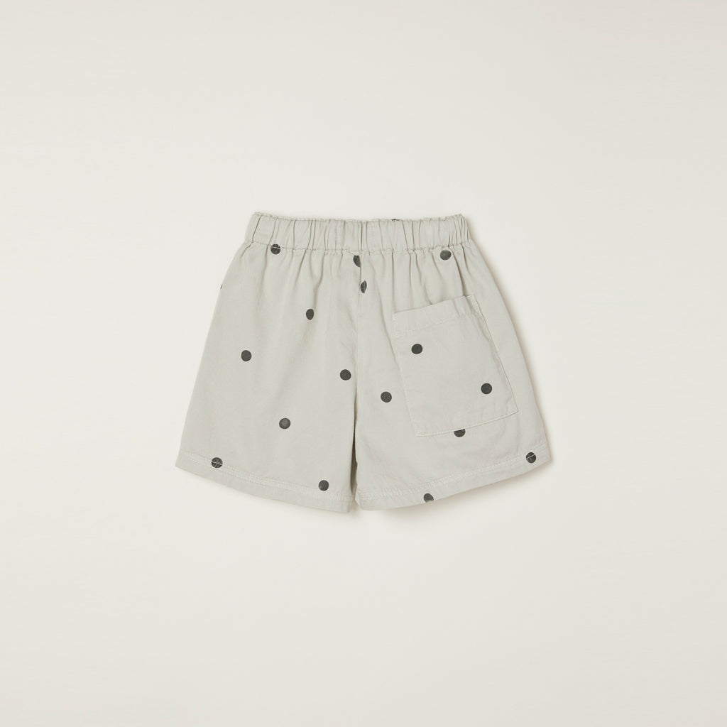 NEW Main Story Kid's Woven Shorts Silver Birch Dot Print | BIEN BIEN bienbienshop.com