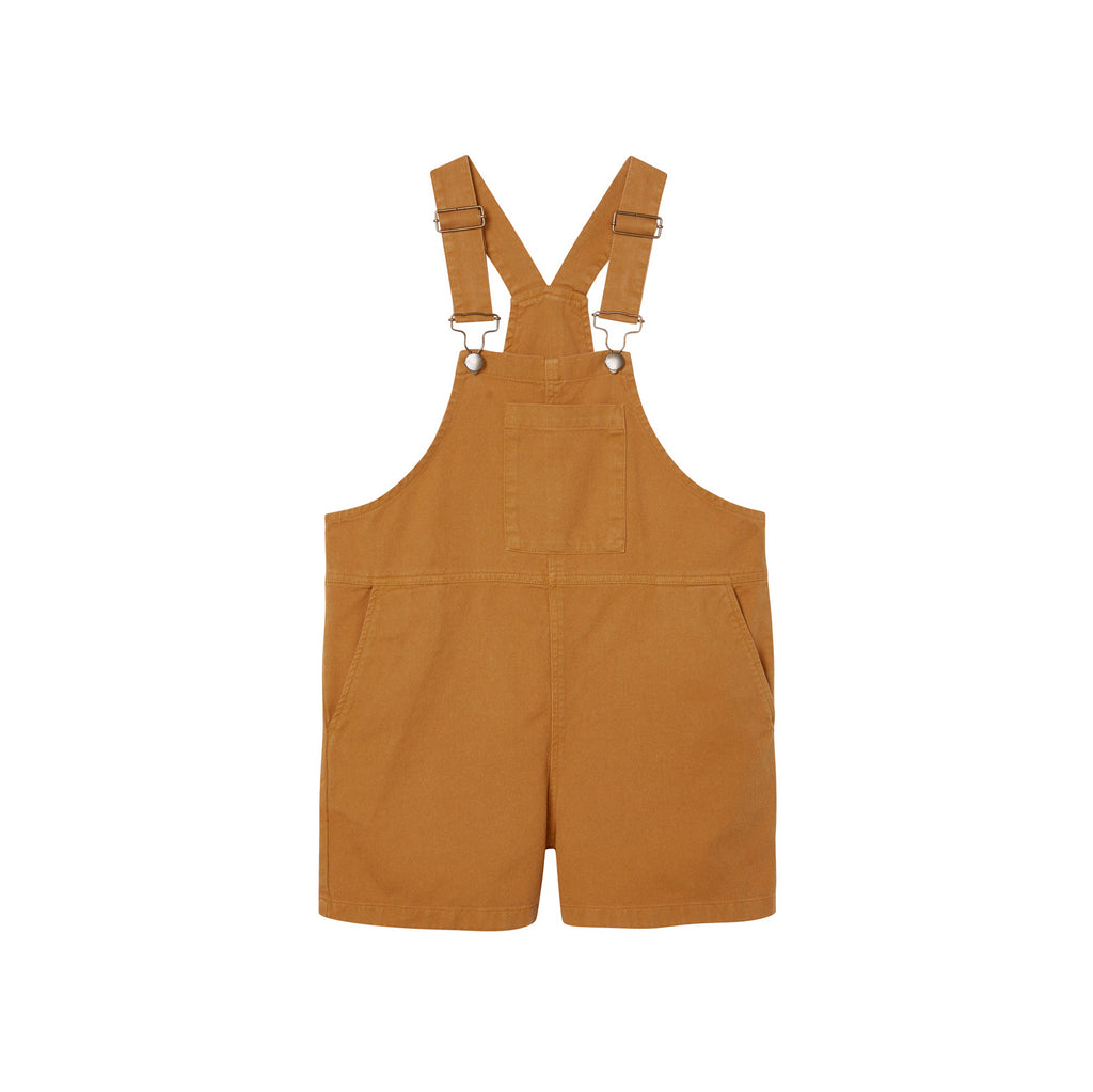 Main Story Kid's Slouchy Shortall Dungaree Cinnamon New | BIENBIEN