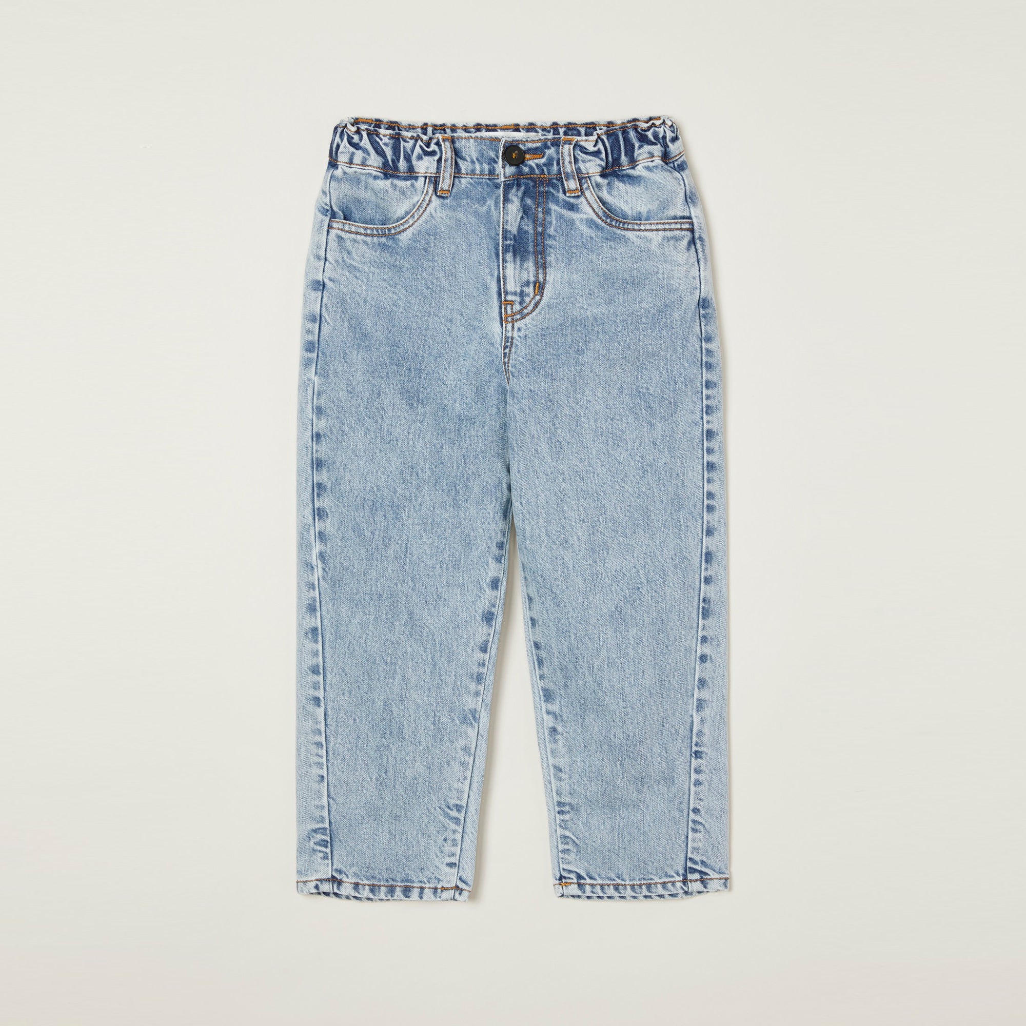 NEW Main Story Kid's Twisted Side Seam Tapered Denim Jean Fadeout | BIEN BIEN bienbienshop.com