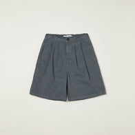 NEW Main Story Kid's Pleated Board Shorts Iron Dark Grey | BIEN BIEN bienbienshop.com