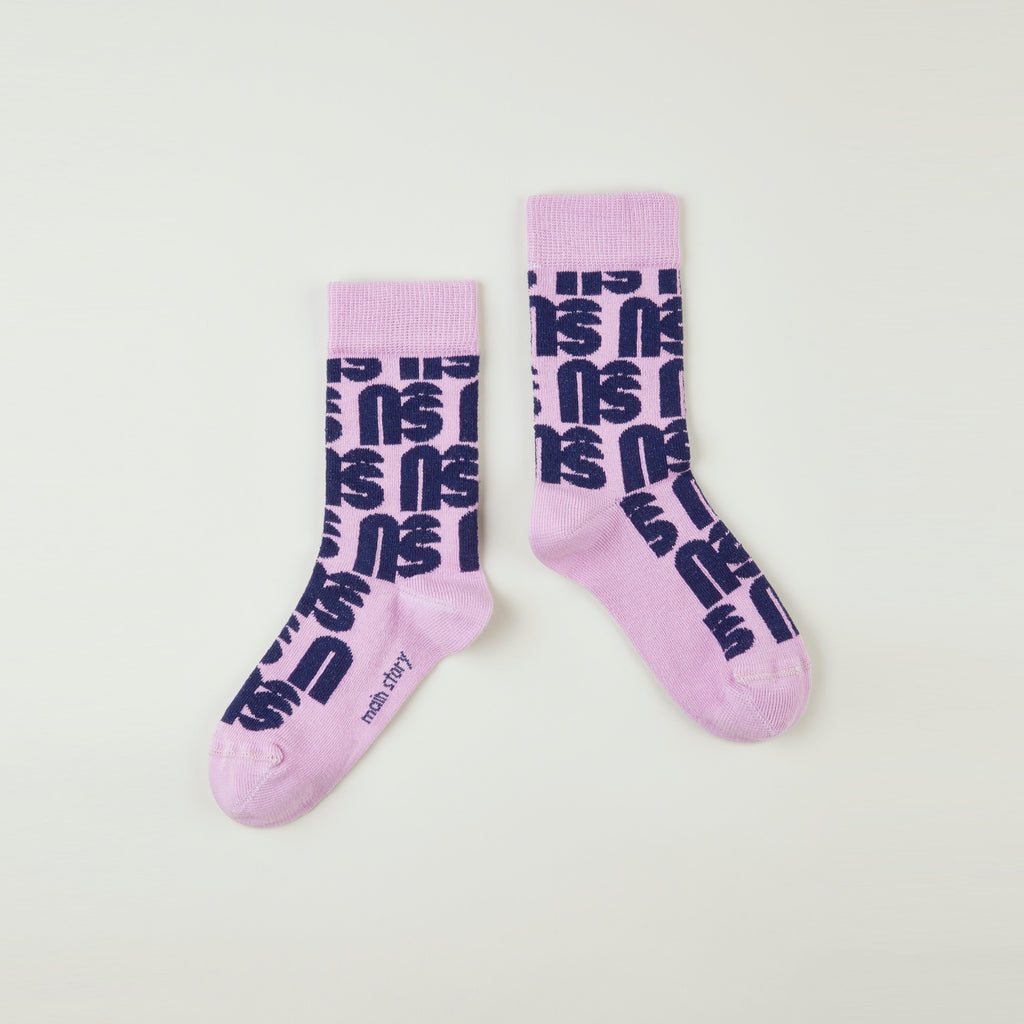 Kid's Monogram Socks