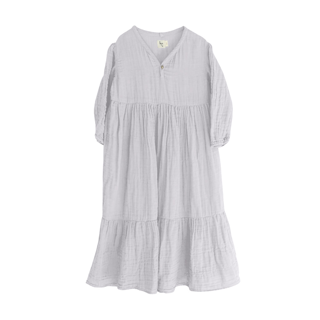 NEW Nico Nico Athena Kid's Prairie Maxi Dress Thunder Grey | BIEN BIEN bienbienshop.com