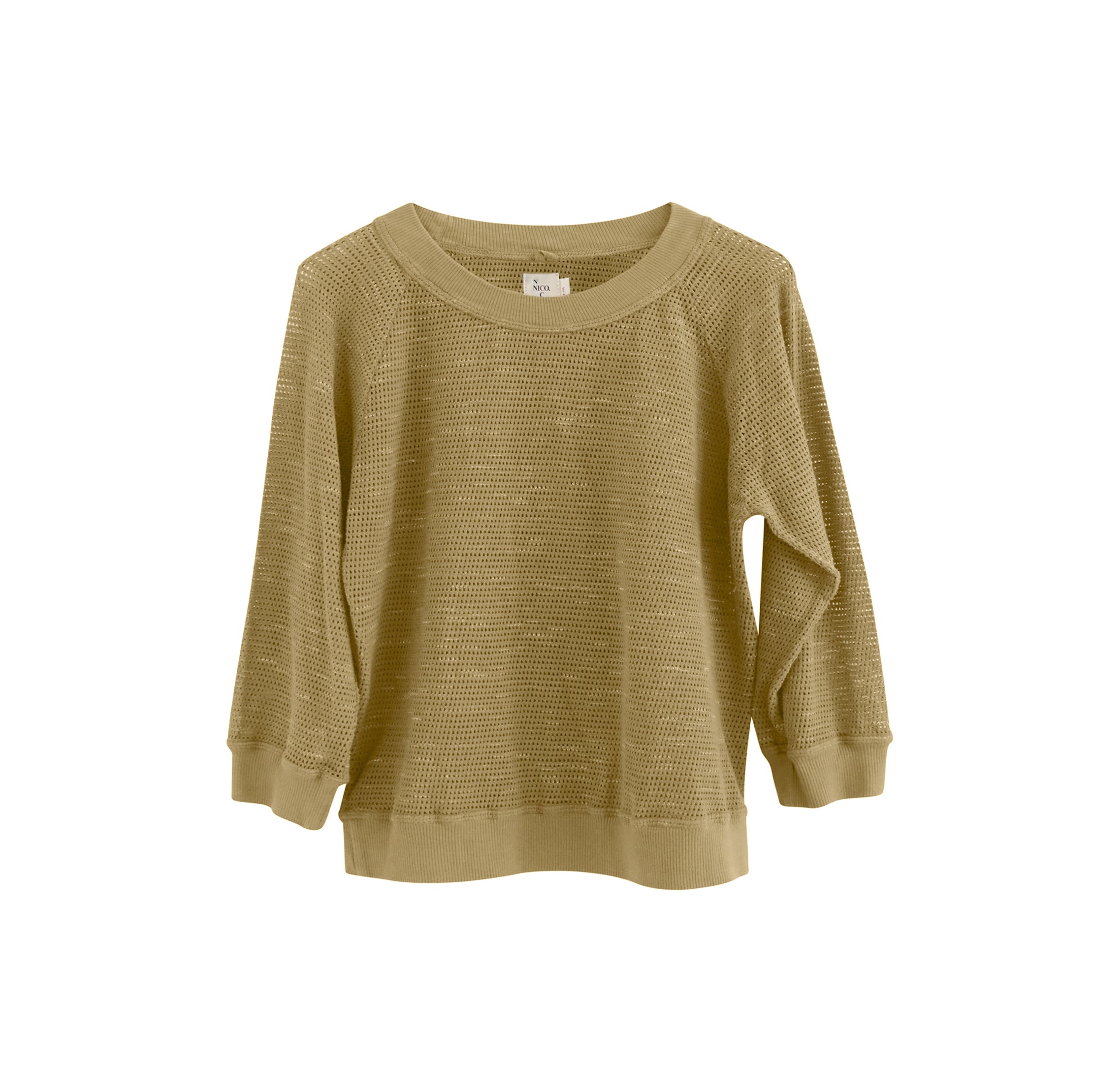 Nico Nico Abby Kid's Mesh Pullover Honey | BIEN BIEN www.bienbienshop.com