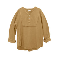 NEW Nico Nico Antoni Kid's Henley Tee Camel | BIEN BIEN bienbienshop.com