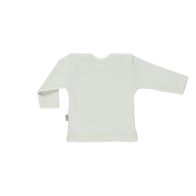 Poudre Organic Begonia Baby Long Sleeve Tee Almond Milk | BIEN BIEN  Baby gifts under $30
