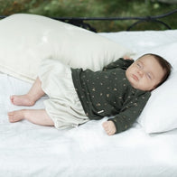 Poudre Organic Begonia Baby Long Sleeve Tee Fleurs Green | BIEN BIEN