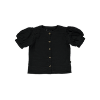 Poudre Organic Poire Kid's Gauze Blouse Pirate Black | BIEN BIEN