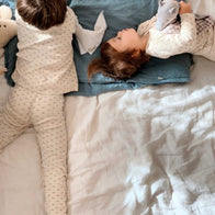 Poudre Organic Arbousier Kid's Pyjama Set Honey Print | BIEN BIEN 