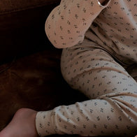 Poudre Organic Arbousier Kid's Pyjama Set Honey Print | BIEN BIEN