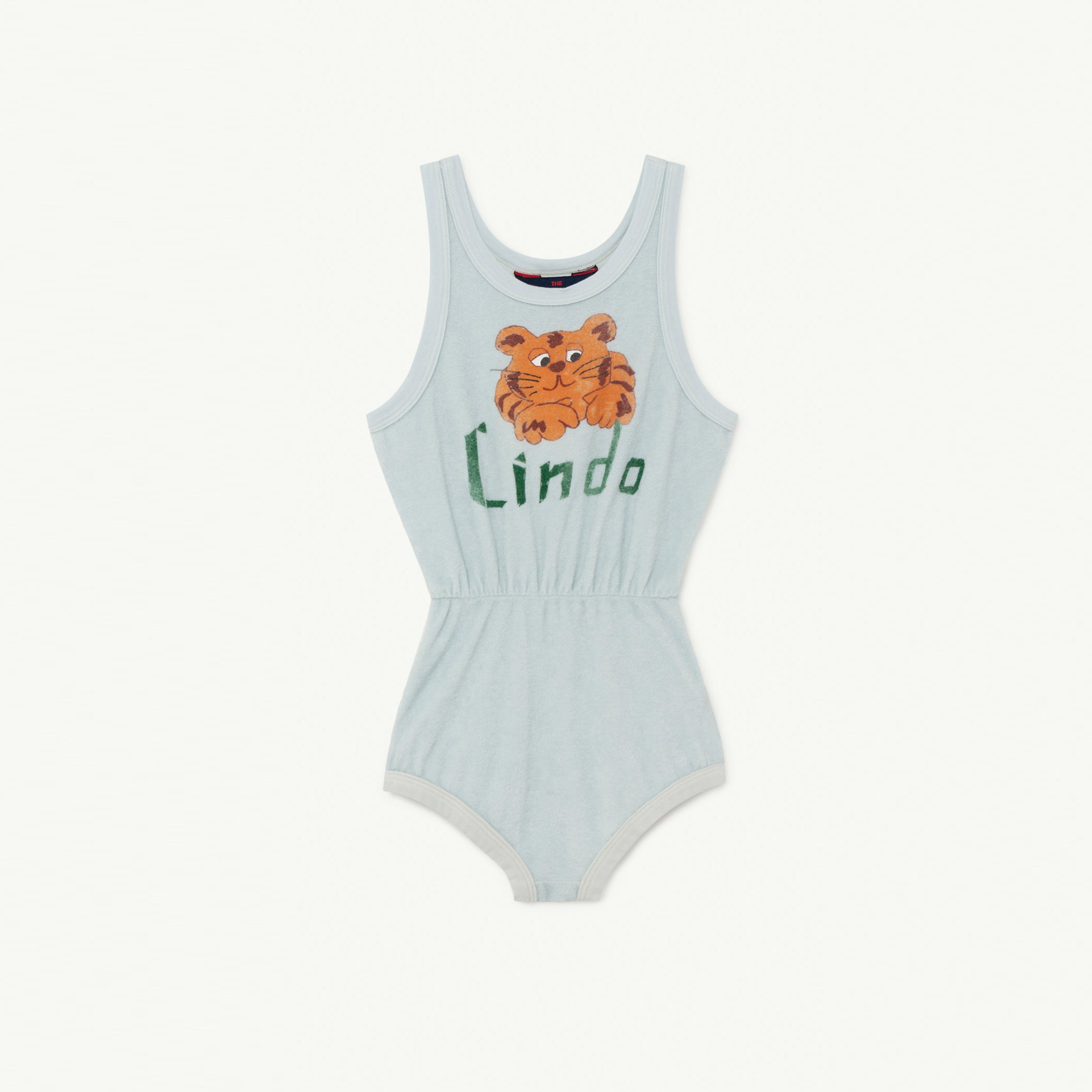 The Animals Observatory Squirrel Kid's Bodysuit Light Blue Lindo NEW | BIEN BIEN