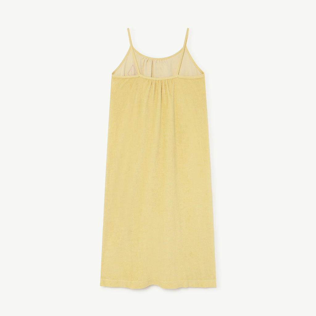 NEW The Animals Observatory Gazel Kid's Slip Dress Yellow | BIEN BIEN bienbienshop.com