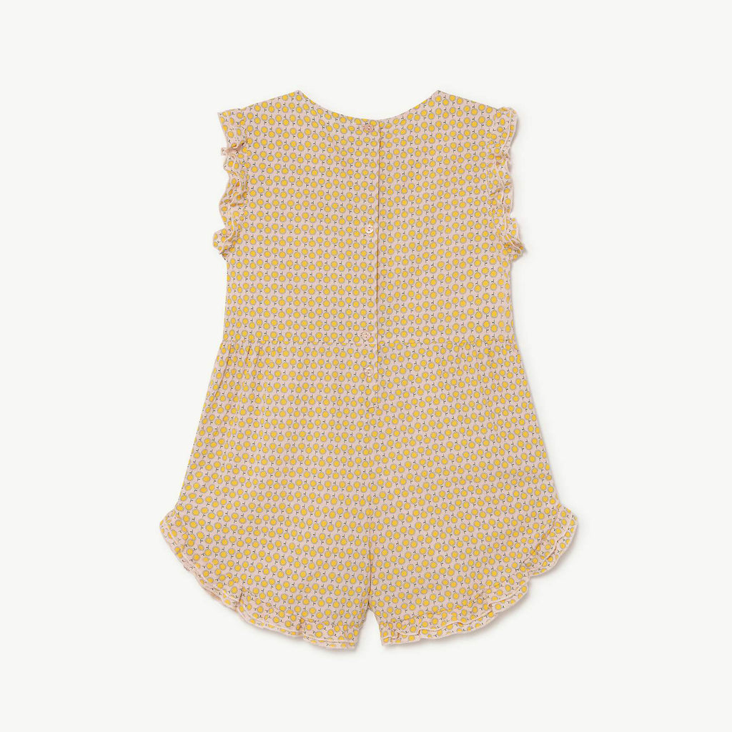 NEW The Animals Observatory Squirrel Kid's Romper Flower | BIEN BIEN bienbienshop.com