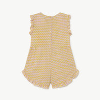 NEW The Animals Observatory Squirrel Kid's Romper Flower | BIEN BIEN bienbienshop.com