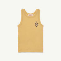 NEW The Animals Observatory Frog Kid's Tank Top Light Tan | BIEN BIEN bienbienshop.com