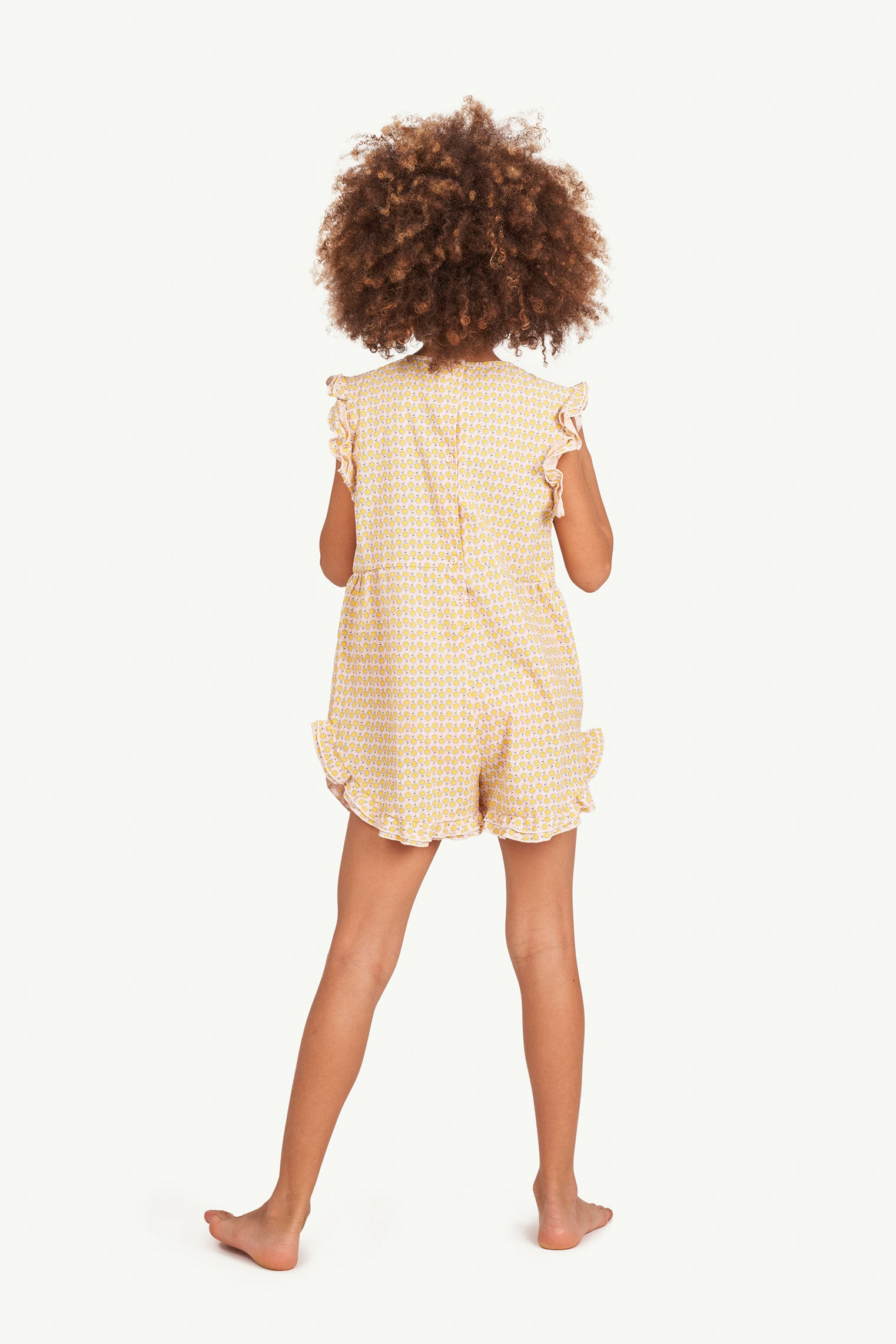 NEW The Animals Observatory Squirrel Kid's Romper Flower | BIEN BIEN bienbienshop.com