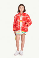 NEW The Animals Observatory Starling Kids Jacket Red Plaid | BIEN BIEN bienbienshop.com