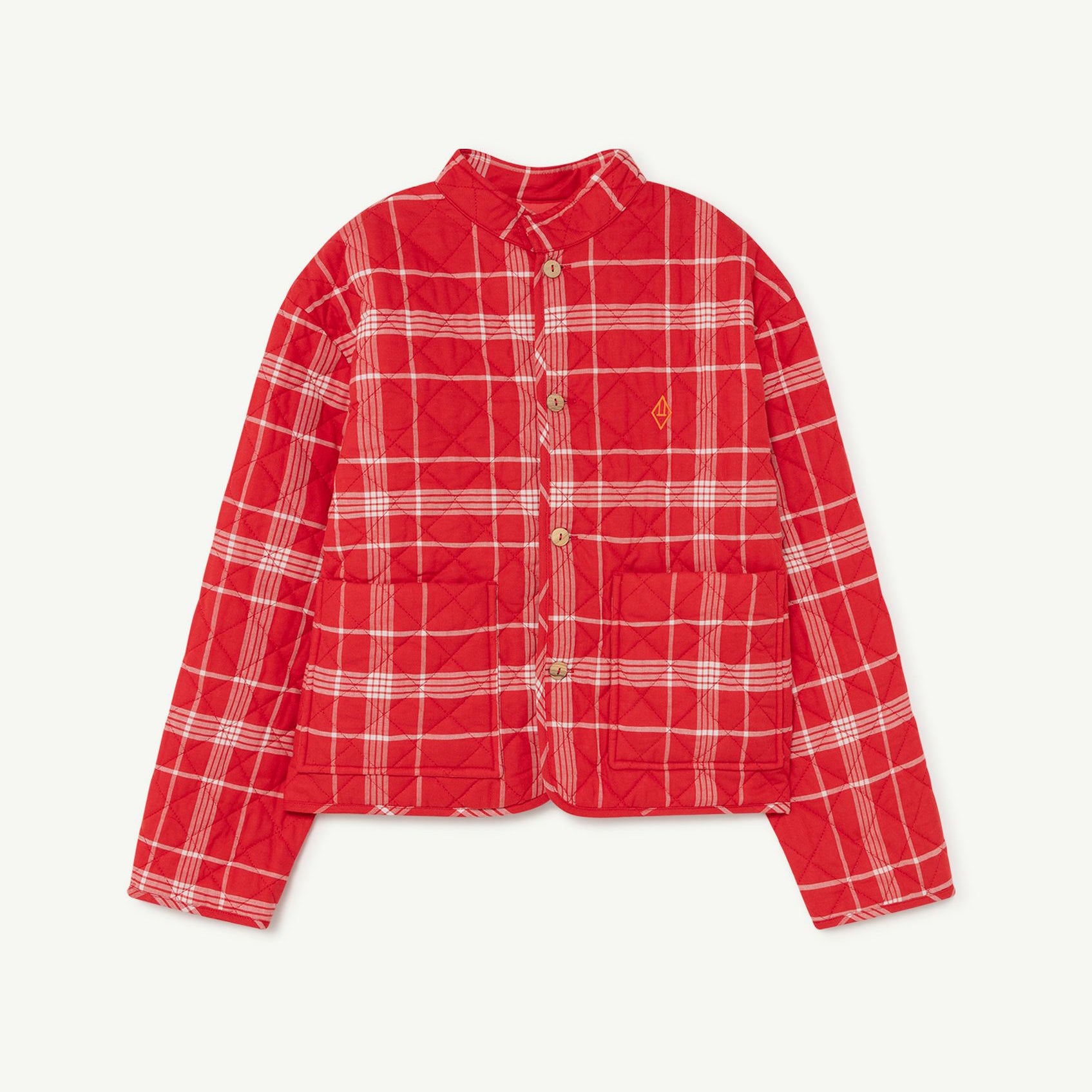 NEW The Animals Observatory Starling Kids Jacket Red Plaid | BIEN BIEN bienbienshop.com