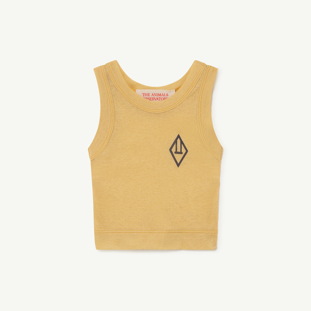 NEW The Animals Observatory Frog Baby Tank Top Light Tan | BIEN BIEN bienbienshop.com
