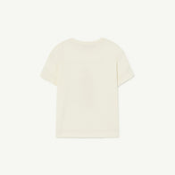 The Animals Observatory Rooster Kid's Mysterious Shirt White Pink BIEN BIEN bienbienshop.com