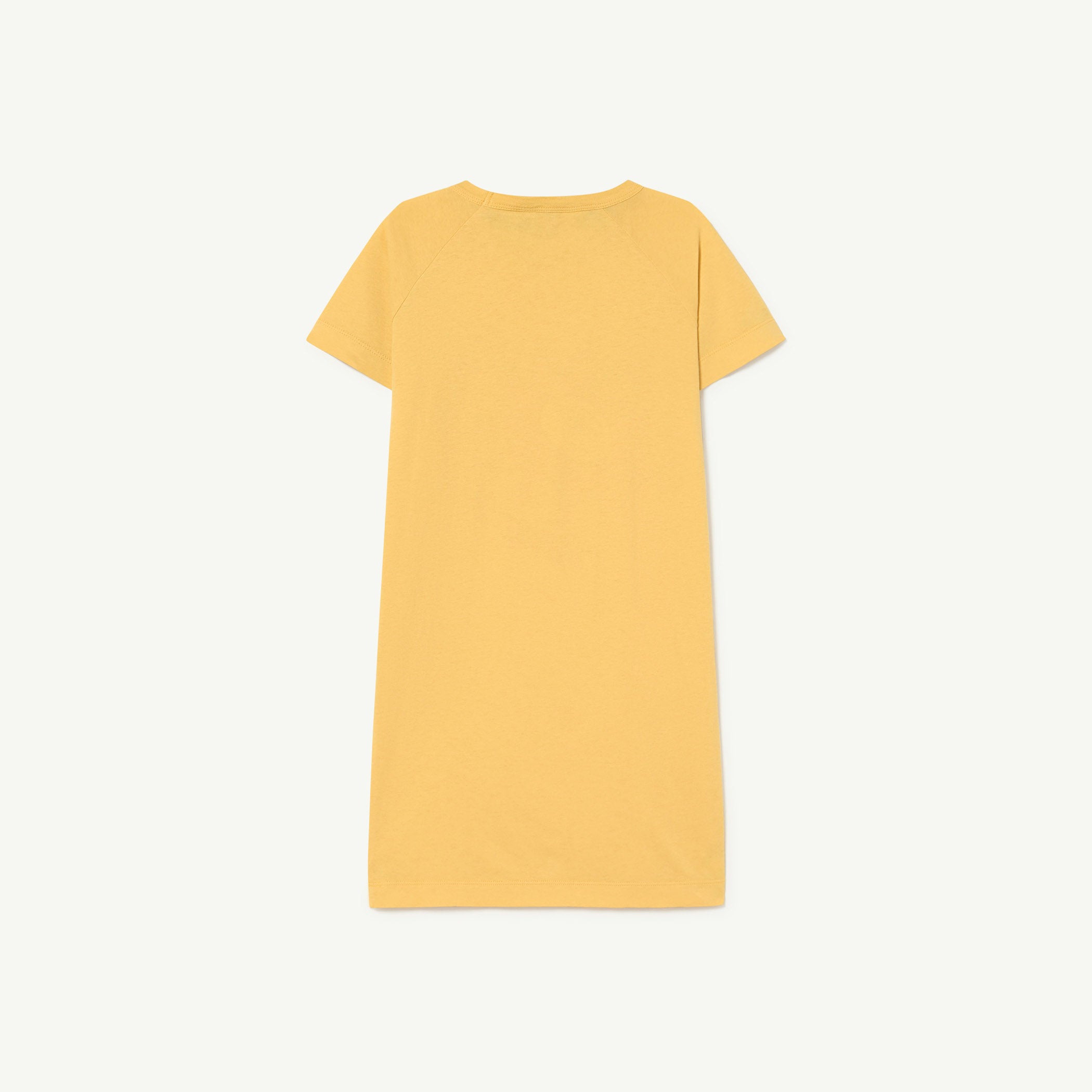 The Animals Observatory Gorilla Kid's T-Shirt Dress Yellow Sun | BIEN BIEN bienbienshop.com