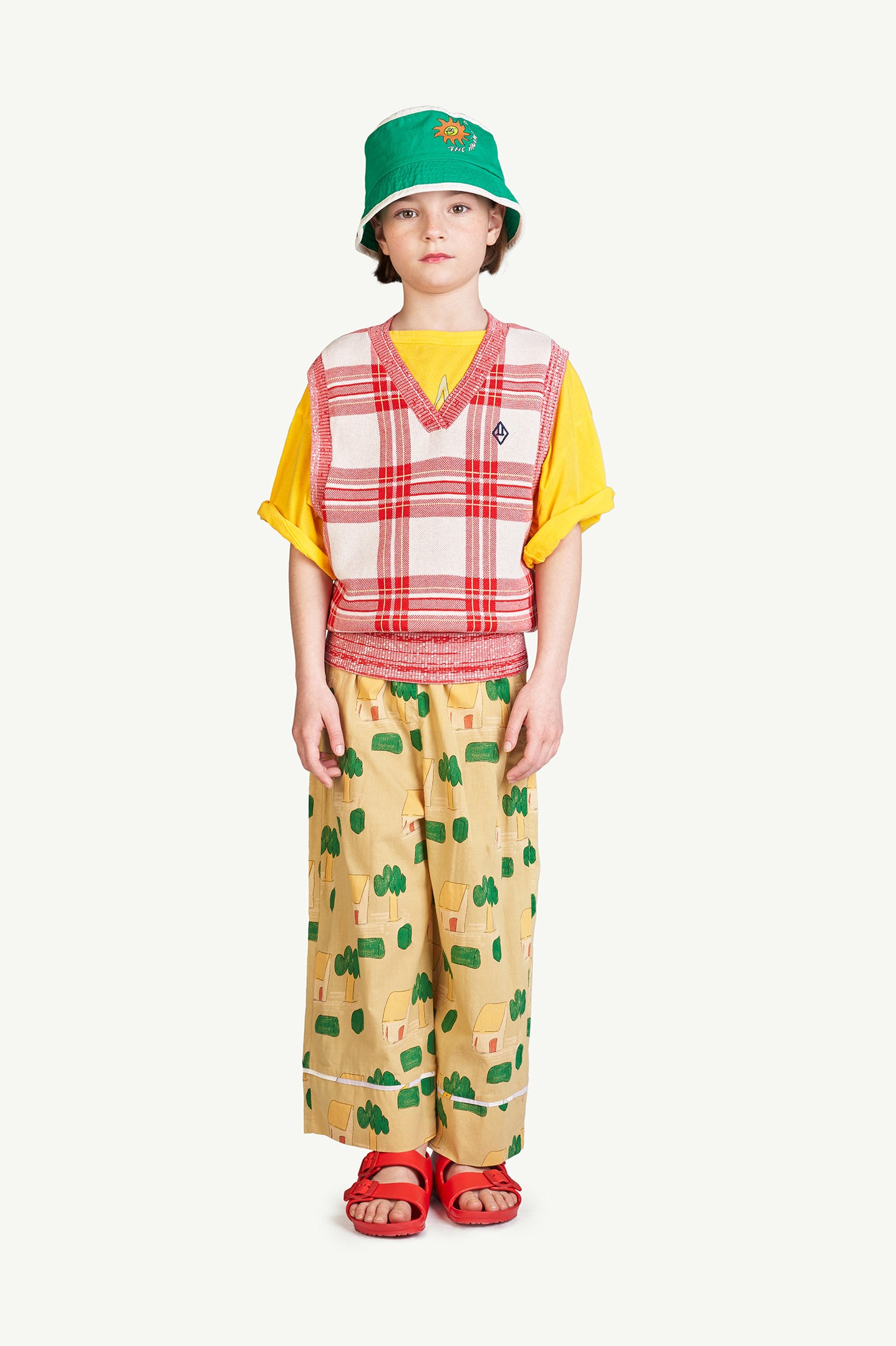 The Animals Observatory Antelope Kid's Pull-On Pants Camel House | BIEN BIEN bienbienshop.com