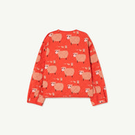 The Animals Observatory Starling Kid's Reversible Jacket Red Sheep | BIEN BIEN bienbienshop