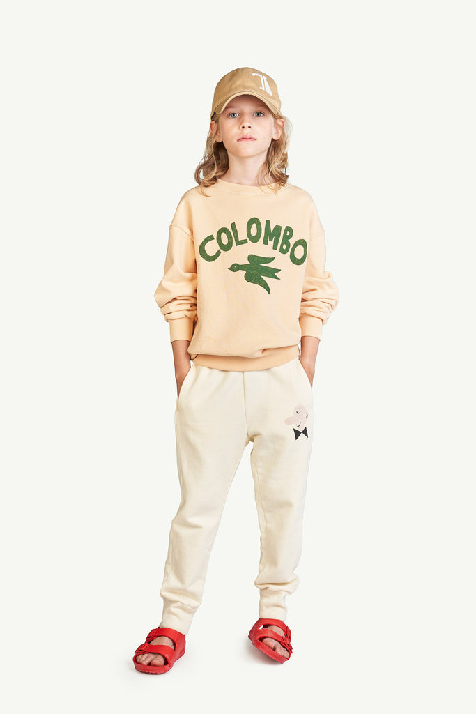 The Animals Observatory Elastic Hamster Kid's Baseball Cap Hat Beige White | BIEN BIEN bienbienshop.com